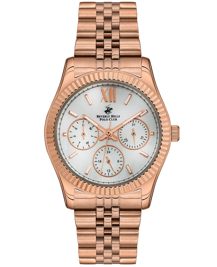 Часы Beverly Hills Polo Club BP3169C.420 — женские, перламутровый