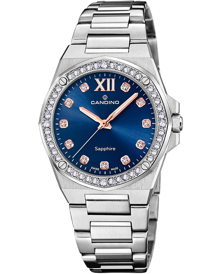 Часы Candino Elegance C4751/3 — женские, синий