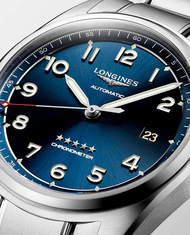 Часы Longines Spirit L3.810.4.93.6 — Швейцария, механические