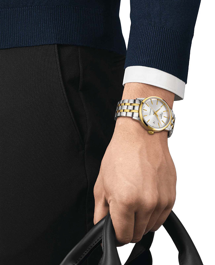 Часы Tissot Classic Dream Swissmatic T129.407.22.031.01 — механические, сталь металл