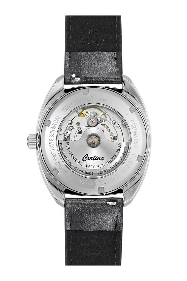 Часы Certina DS-2 C024.407.17.421.00 — механические, металл сталь
