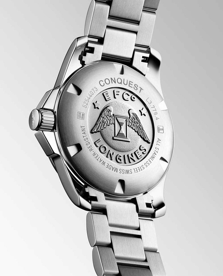Часы Longines Conquest L3.778.4.58.6 — сталь металл, Швейцария