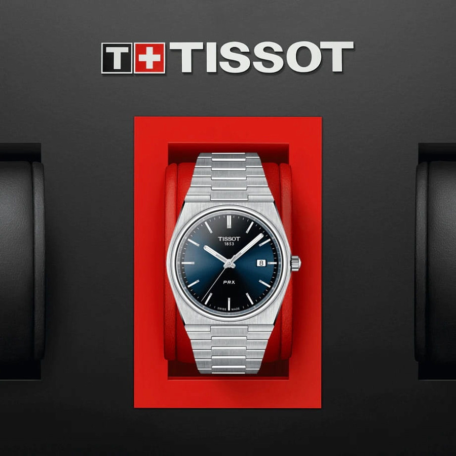 Часы Tissot PRX Ocean Blue T137.410.11.041.00 — синий, кварцевые