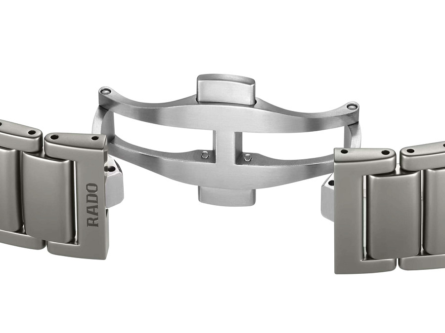 Часы Rado True Square Automatic Skeleton R27196152 — высокотехнологичная керамика, женские