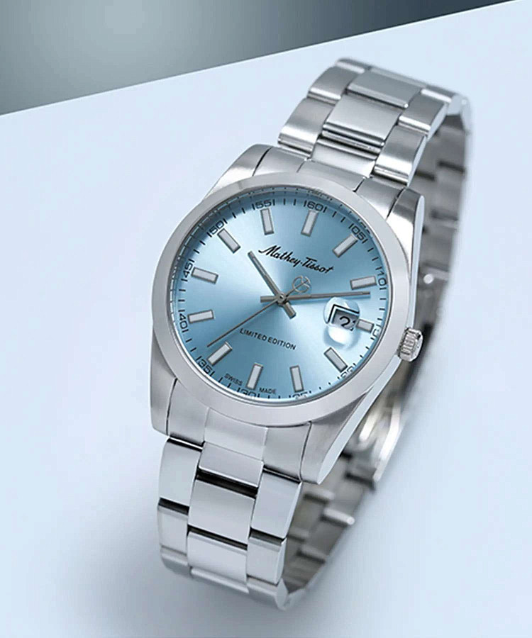 Часы Mathey-Tissot Mathy H451BU — кварцевые, металл сталь