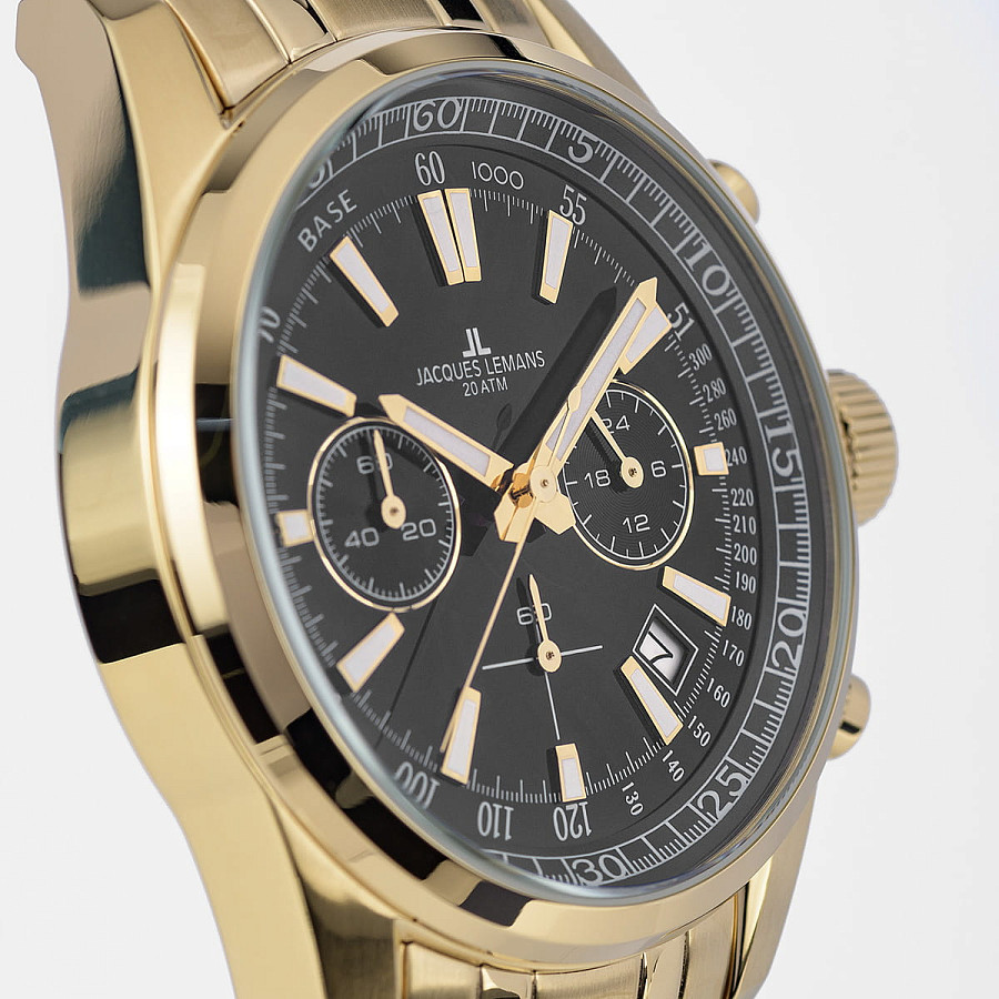 Часы Jacques Lemans Sport 1-2117M — металл сталь, Австрия