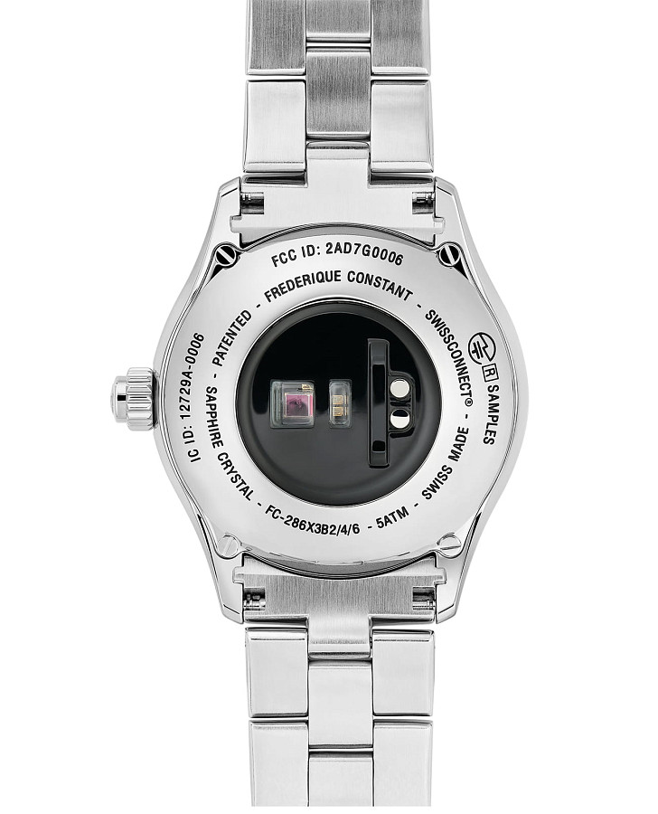 Часы Frederique Constant Smartwatch Ladies Vitality FC-286N3B6B — сталь металл, Швейцария