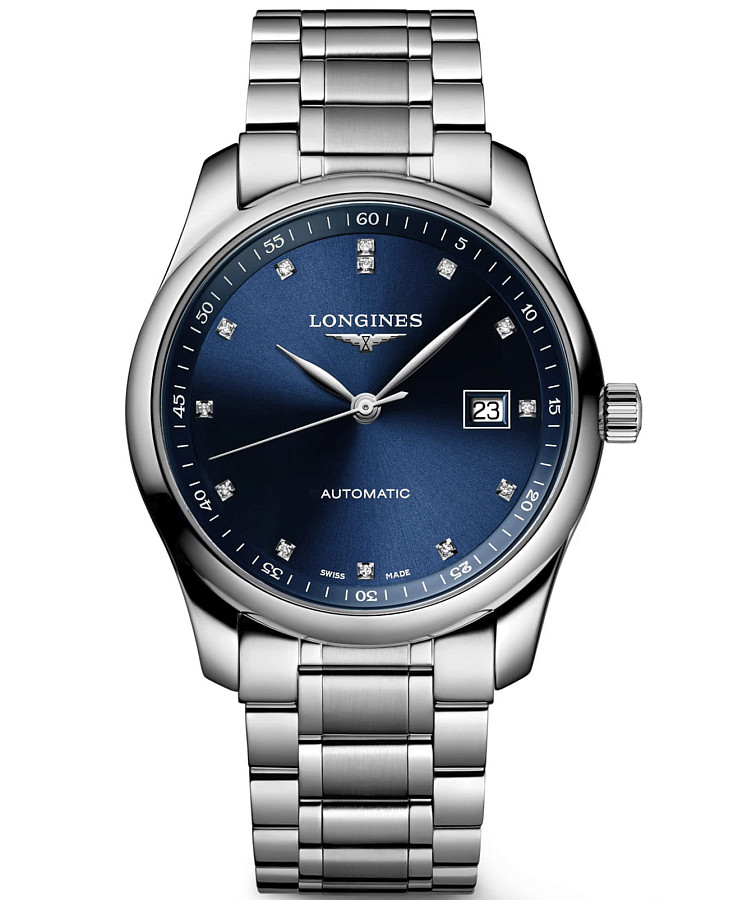 Часы Longines Master Collection L2.793.4.97.6 — мужские, синий