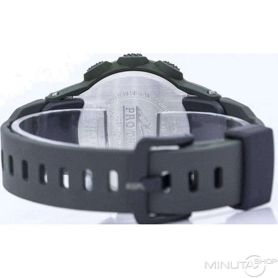 Часы Casio Pro Trek PRW-3100Y-3E — кварцевые, металл сталь пластик
