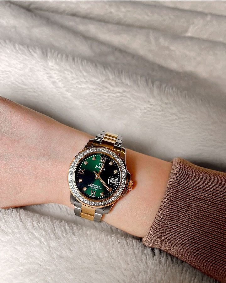 Часы Jaguar Woman J893/3 — кварцевые, металл сталь