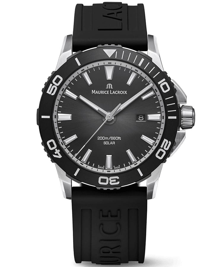 Часы Maurice Lacroix Pontos PT1008-SSL20-330-2 — мужские, черный