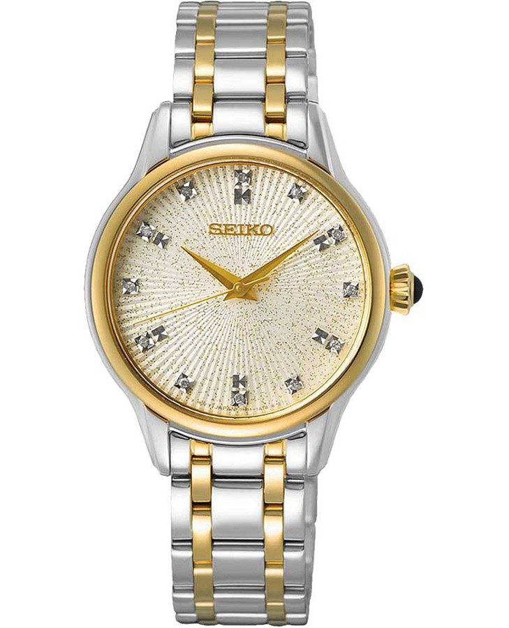 Часы Seiko Discover More SRZ550P1 — женские, бежевый