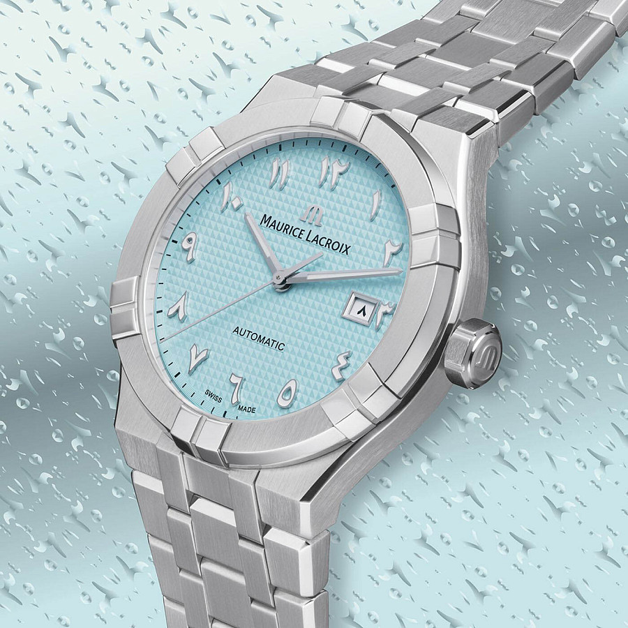Часы Maurice Lacroix Aikon Automatic Middle East Edition AI6008-SS002-490-1 — сталь, Швейцария