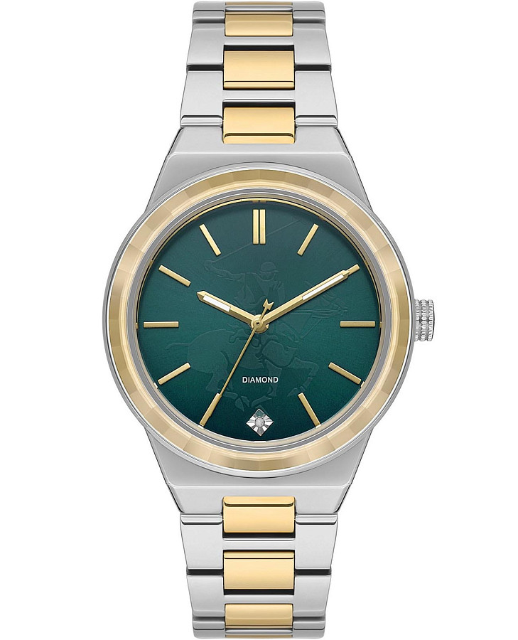 Часы Beverly Hills Polo Club BP3584X.570 — женские, зеленый