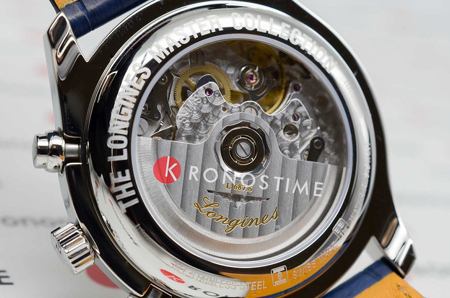 Часы Longines Master Collection L2.773.4.71.2 — мужские, кожаный