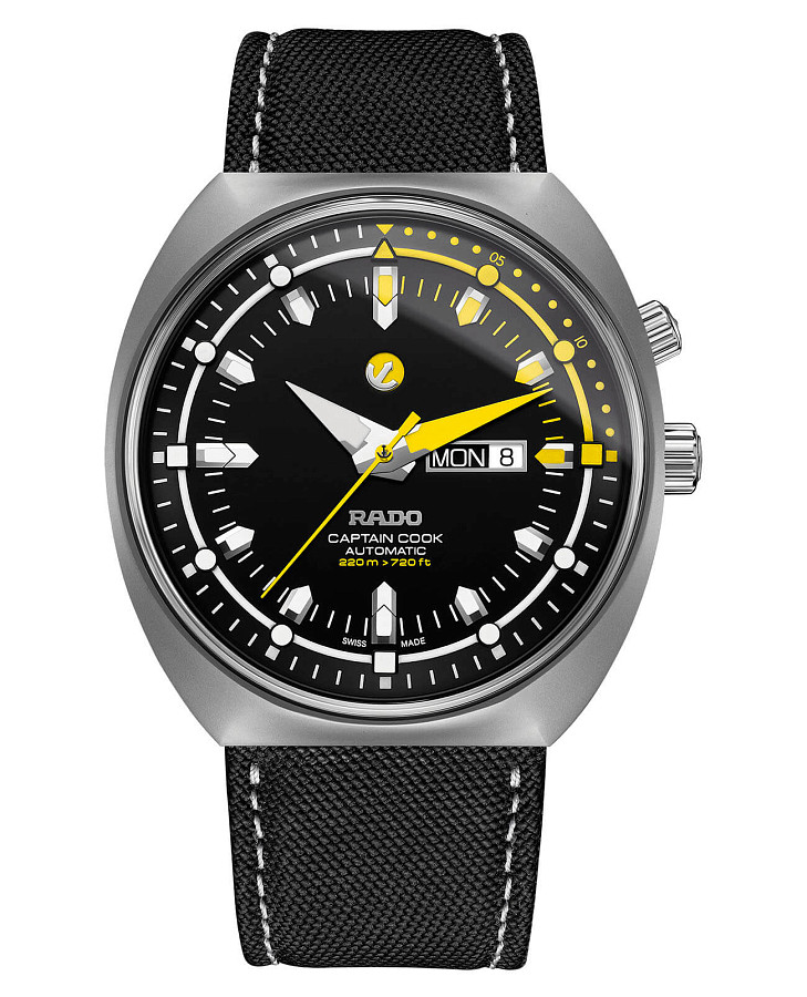Часы Rado Captain Cook MKIII R33030176 — мужские, черный