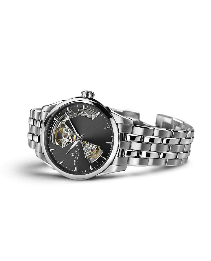 Часы Hamilton Jazzmaster Open Heart Auto H32215130 — женские, нержавеющая сталь