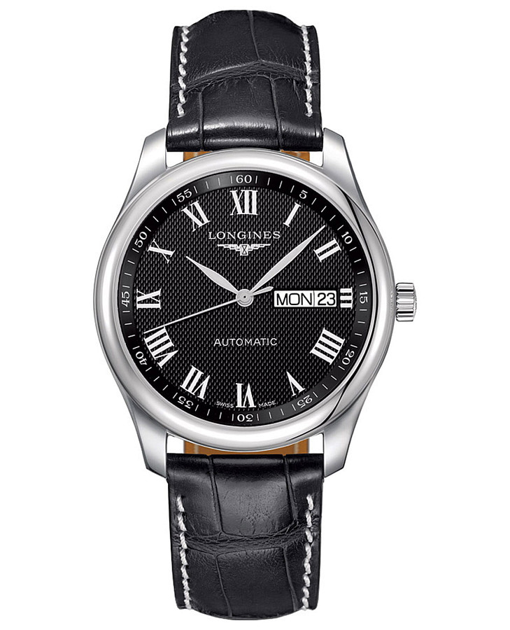 Часы Longines Master Collection L2.755.4.51.7 — мужские, черный