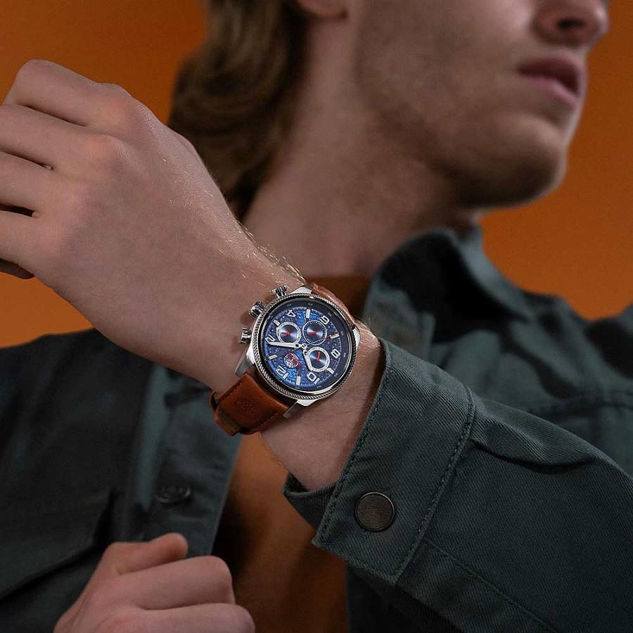 Часы Timberland Henniker TDWGF0028705 — сталь металл, США