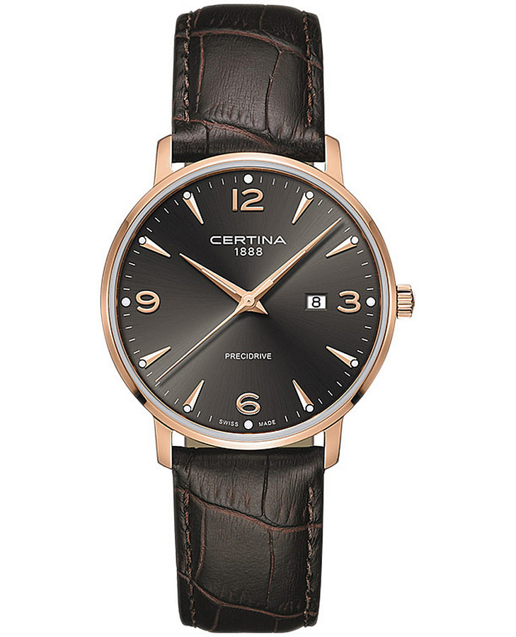 Часы Certina DS Caimano C035.410.36.087.00 — мужские, серый