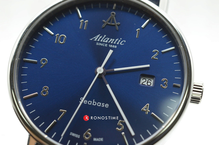 Часы Atlantic Seabase 60352.41.55 — металл сталь, Швейцария