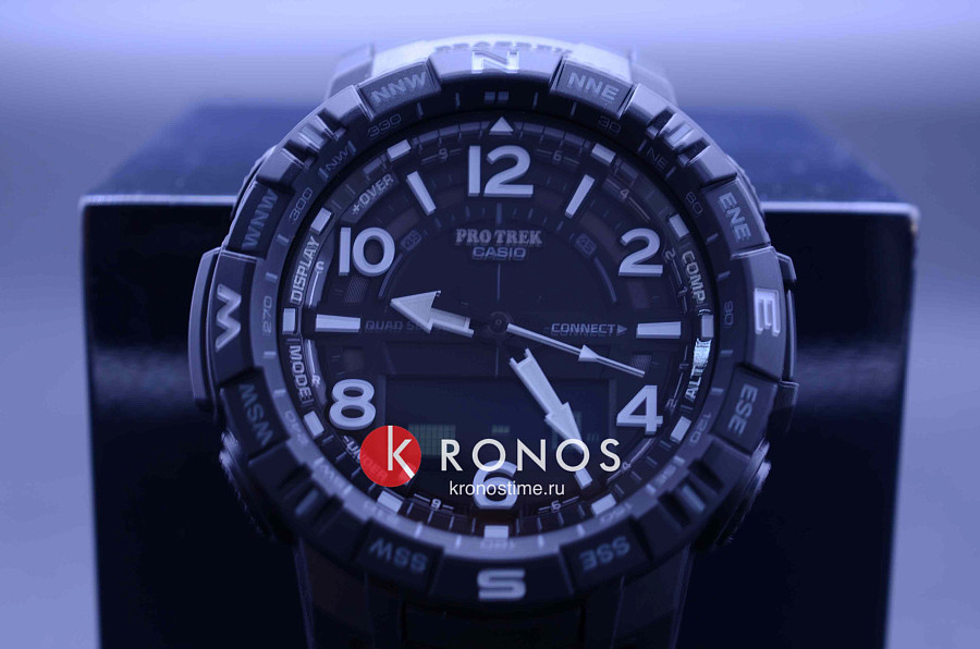 Часы Casio Pro Trek PRT-B50YT-1 — пластик, Япония