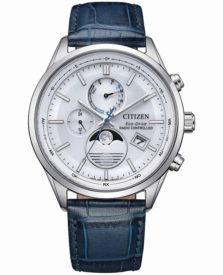 Часы Citizen Radio Controlled BY1030-09A — мужские, белый