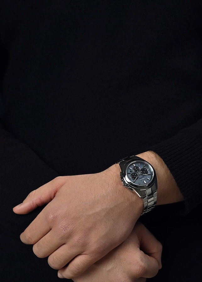 Часы Citizen Eco-Drive CA4680-55L — кварцевые, металл сталь