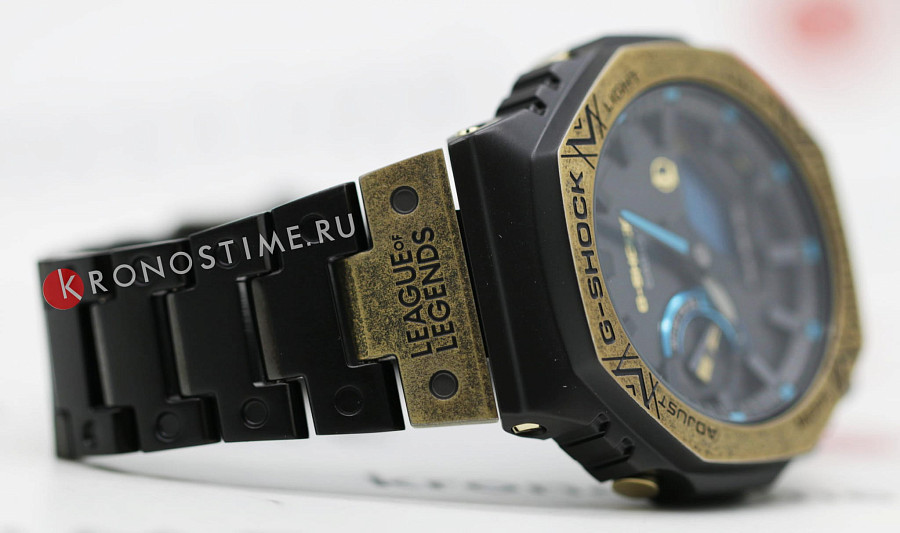 Часы Casio G-Shock GM-B2100LL-1A — металл сталь, нержавеющая сталь с ip-покрытием