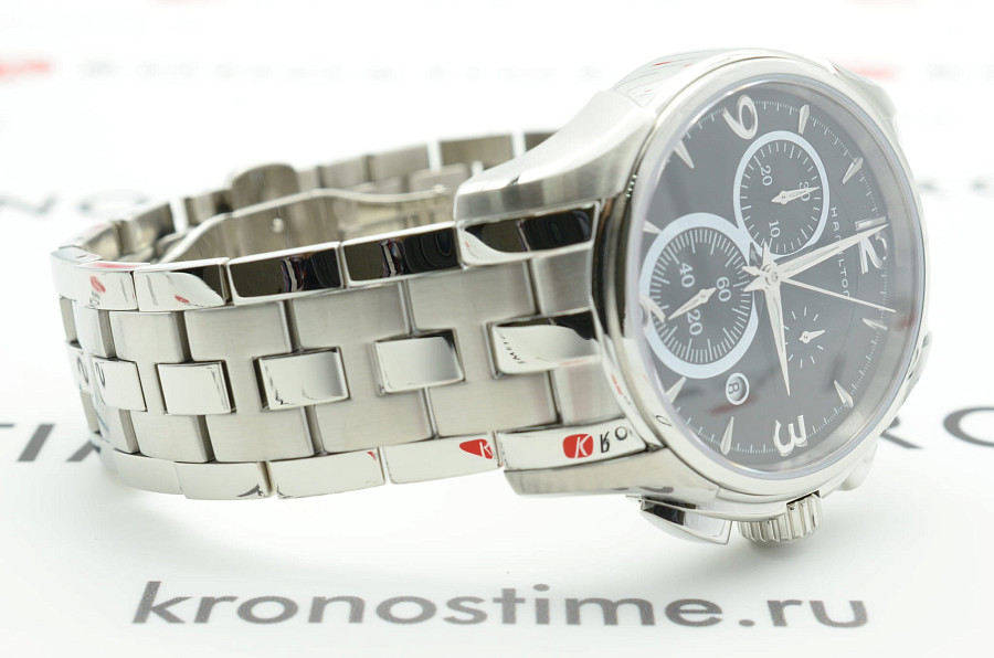 Часы Hamilton Jazzmaster Chrono Quartz H32612135 — сталь, Швейцария