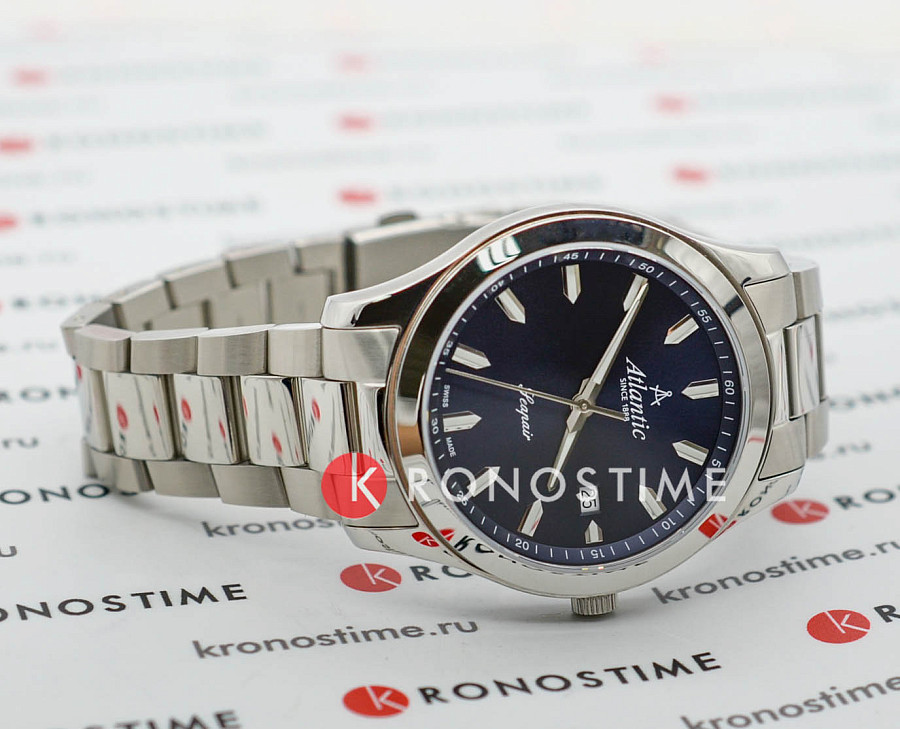 Часы Atlantic 60335.41.59 — мужские, нержавеющая сталь