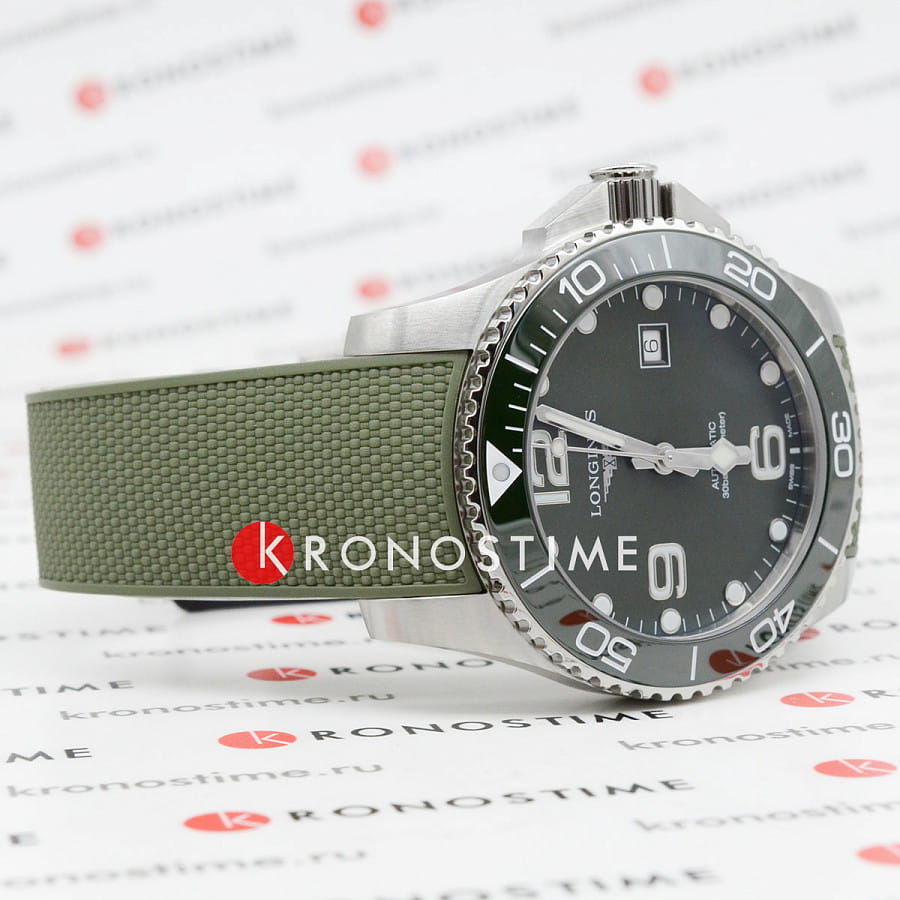 Часы Longines HydroConquest L3.782.4.06.9 — металл сталь керамика, Швейцария