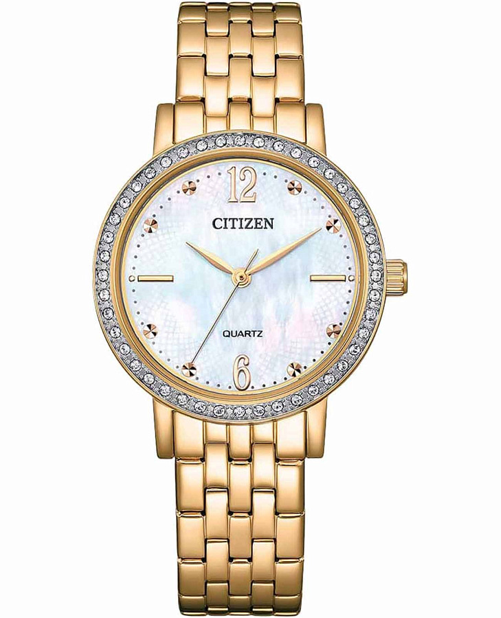 Часы Citizen Elegance EL3103-57D — женские, перламутровый