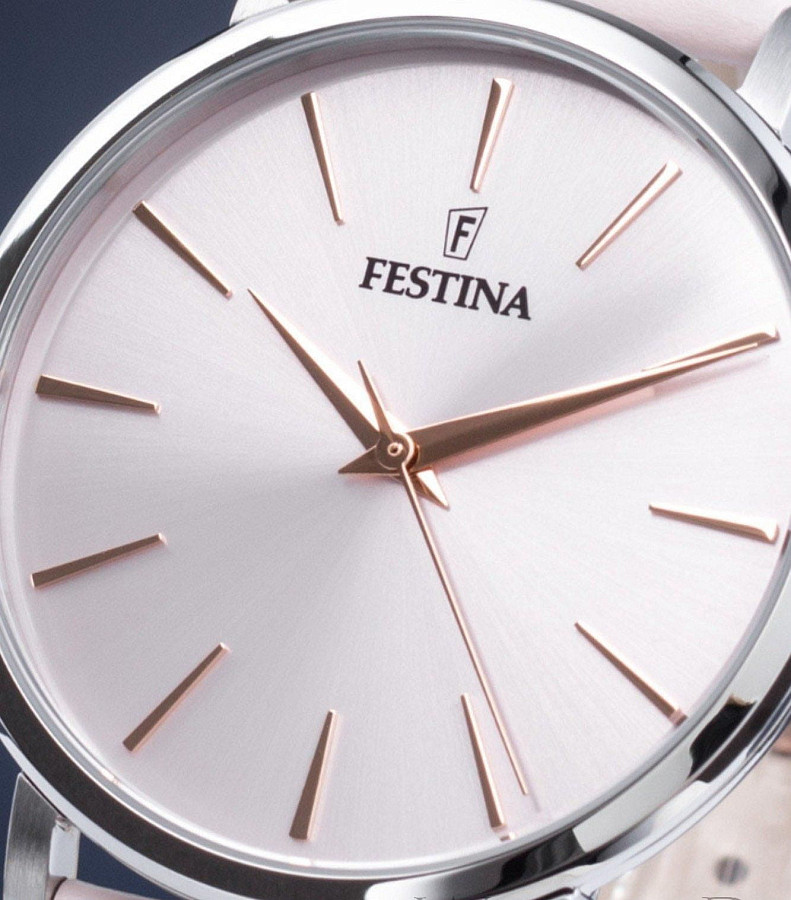 Часы Festina Boyfriend F20371/2 — розовый, металл сталь
