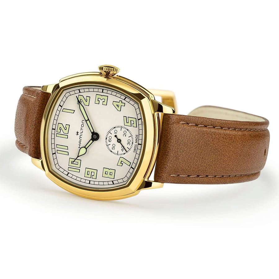 Часы Hamilton American Classic Cushion Mechanical H36139520 — артикул H36139520