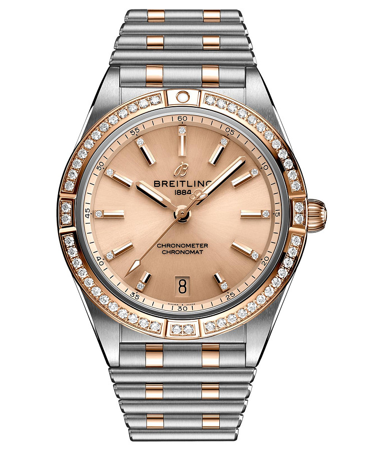 Часы Breitling Chronomat Automatic 36 U10380591K1U1 — женские, золотой