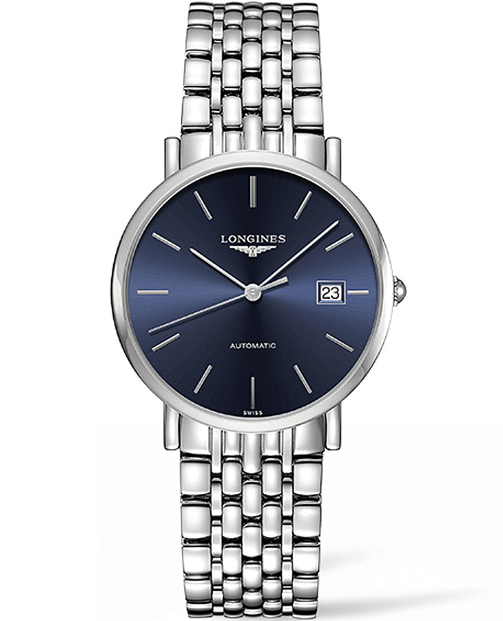 Часы Longines Elegant Collection L4.810.4.92.6 — мужские, синий