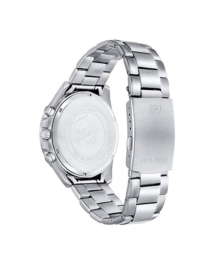 Часы Casio Edifice EFV-550D-7AVUDF (EFV-550D-7A) — сталь металл, Япония