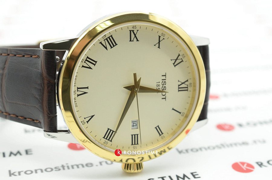 Часы Tissot Classic Dream T129.410.26.263.00 — мужские, кожаный