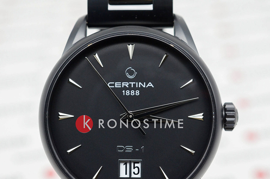 Часы Certina DS-1 Big Date Powermatic 80 C029.426.33.051.00 — металл сталь, Швейцария