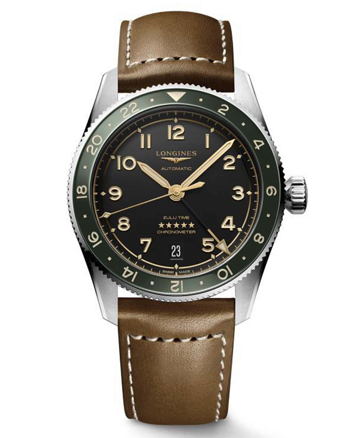 Часы Longines Spirit L3.802.4.63.2 — мужские, черный