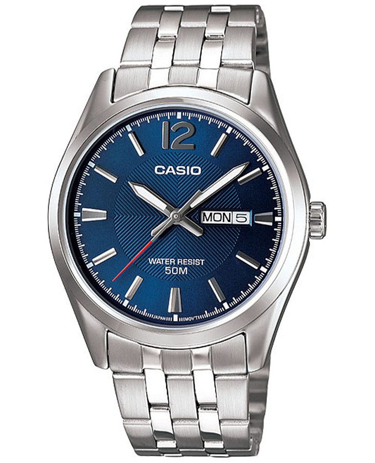 Часы Casio Collection MTP-1335D-2AVDF (MTP-1335D-2A) — мужские, синий