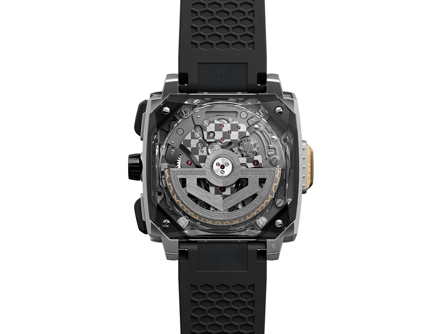 Часы TAG Heuer Monaco Split-seconds Chronograph CBW218B.FT8124 — титан, Швейцария