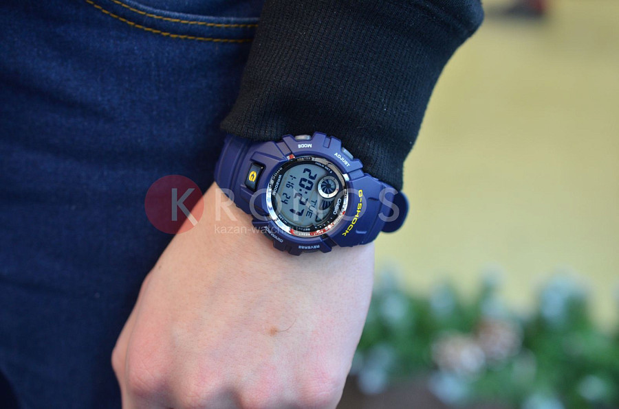 Часы Casio G-Shock G-2900F-2VER — электронные, Япония, мужские