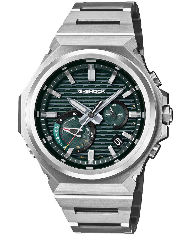Часы Casio G-Shock G-Steel GST-B1000D-3A — мужские, зеленый