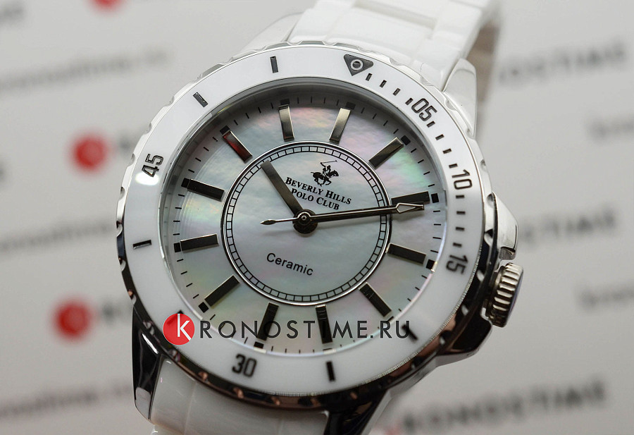 Часы Beverly Hills Polo Club BP3318X.320 — кварцевые, сталь керамика