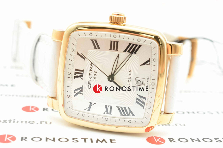 Часы Certina DS Podium C025.510.360.33.00 — мужские, кожаный