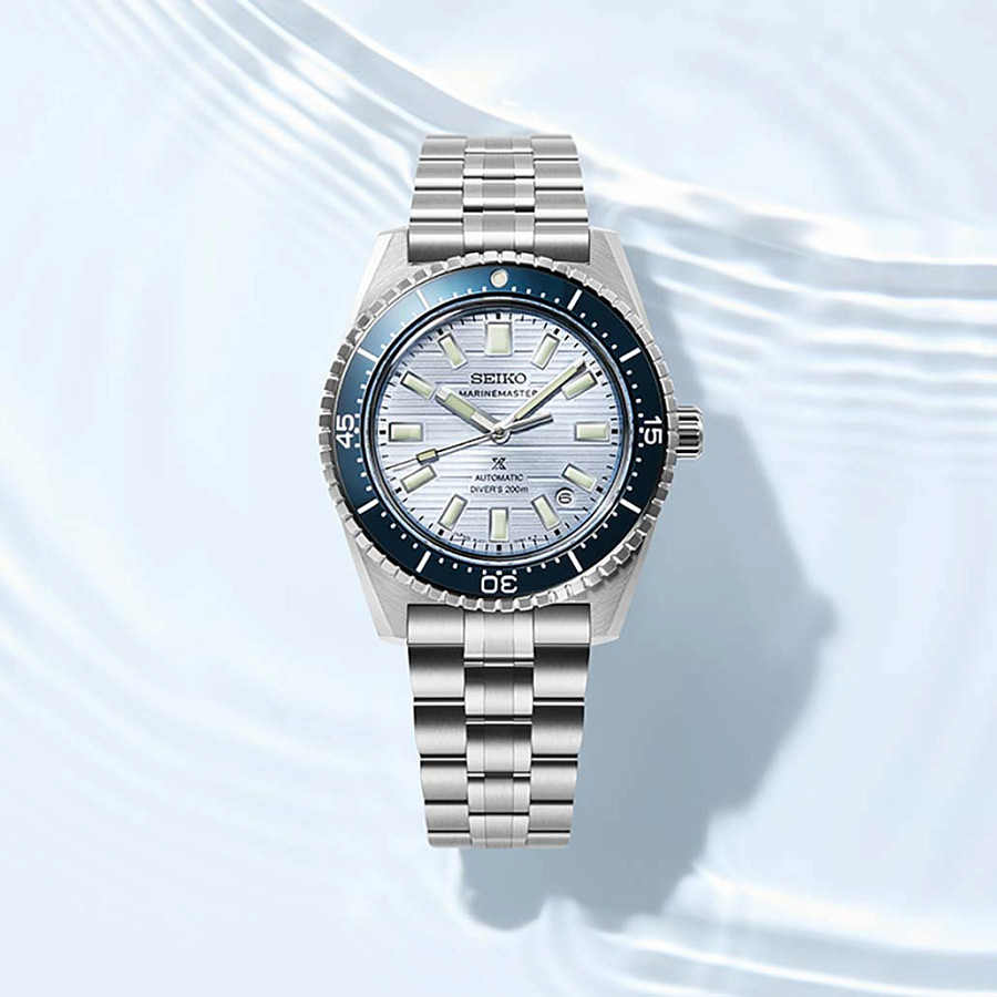 Часы Seiko Prospex Marinemaster SJE099 — механические, сталь металл