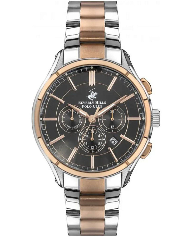 Часы Beverly Hills Polo Club BP3304X.460 — мужские, серый