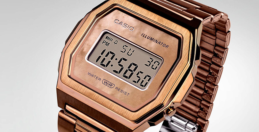 Часы Casio Collection A1000RG-5EF — артикул A1000RG-5EF